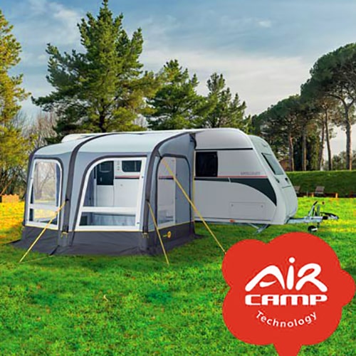 Auvent gonflable TRIGANO PANORAMIC 3m 2me choix