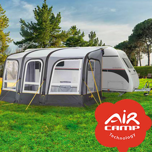 Auvent gonflable TRIGANO PANORAMIC 4m10