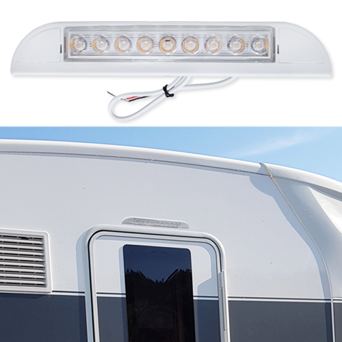 clairage Auvent 9 LED 12V 23 cm Caletta