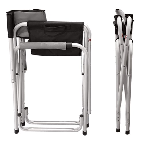 Fauteuil directeur Bijou Noir/Gris