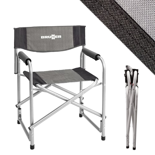 Fauteuil directeur Bijou Noir/Gris