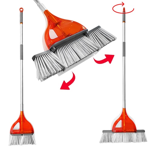 avis sur Balai avec brosse rtractable et pelle 
