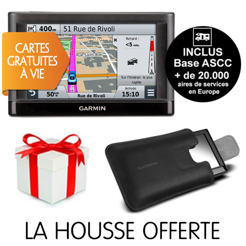 GPS GARMIN Nuvi 65 LMT CE reconditionn + housse