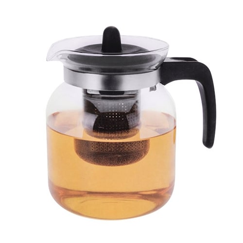 Cafetière en Verre, KINHARD 360 ML Verseuse en Verre, Théière en