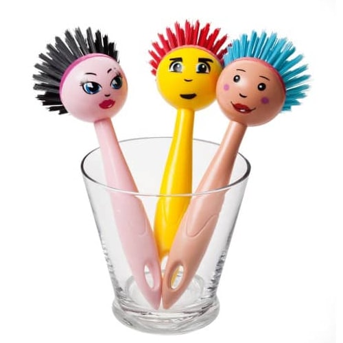 Brosse vaisselle personnage  