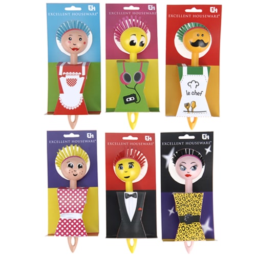 Brosse vaisselle personnage  