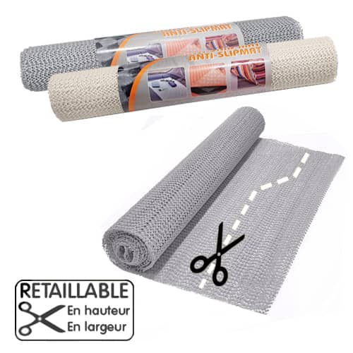 Tapis antidrapant retaillable 150 x 30 cm 