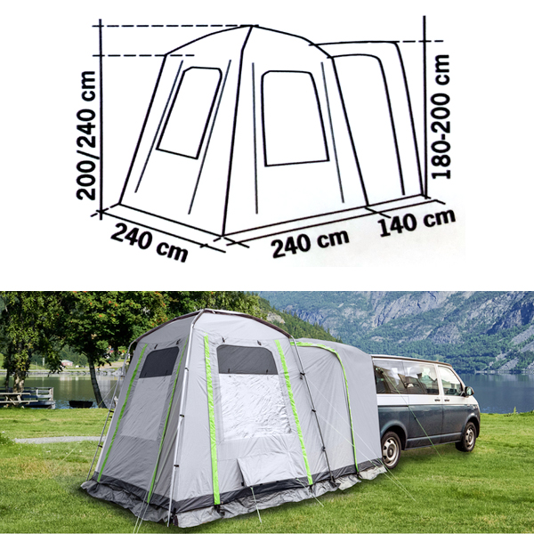 REIMO Moustiquaire porte latérale fourgon aménagé VW T5/T6