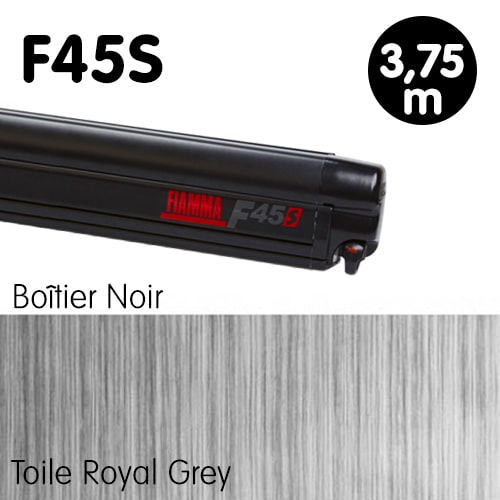 Store Fiamma F45S Noir 3m75 Royal Grey