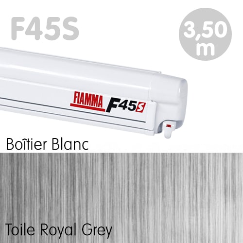 Store Fiamma F45S Blanc 3m50 Royal Grey