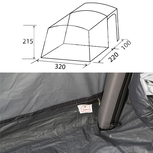 Brunner Air Travel II - Auvent camping-car