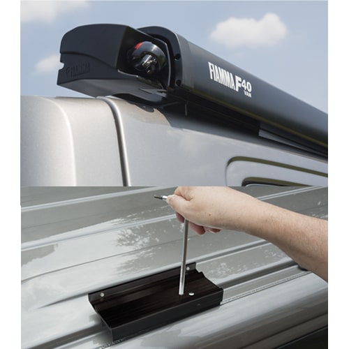 Store Fiamma F40 VAN Noir 2m70 pour VW T5 T6