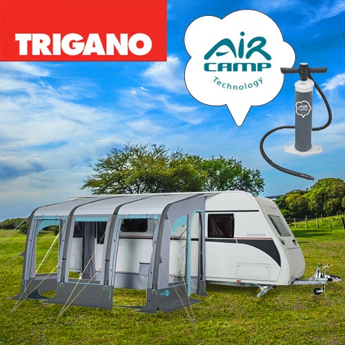 TRIGANO Auvent gonflable SAMOA 3,9 m pour caravane - Cdiscount Sport