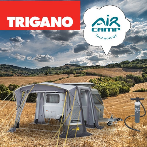 Auvent gonflable pour caravane ERIBA - Équipement caravaning