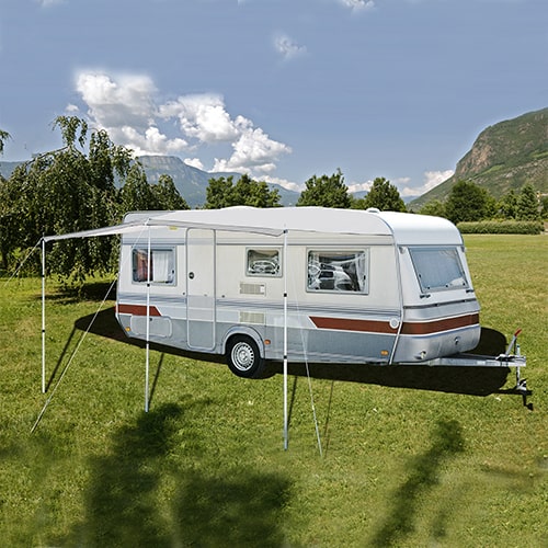 Toile d'ombrage Solette Carashade Brunner 400 x 240 - Caravane
