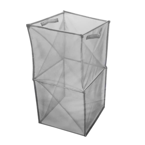 Cube de rangement pliable nylon 35 x 35 x 70 cm