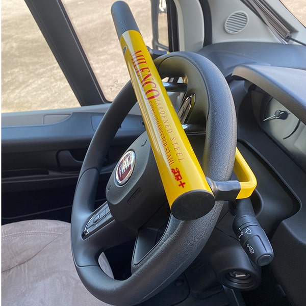 Barre antivol de volant Milenco 55cm
