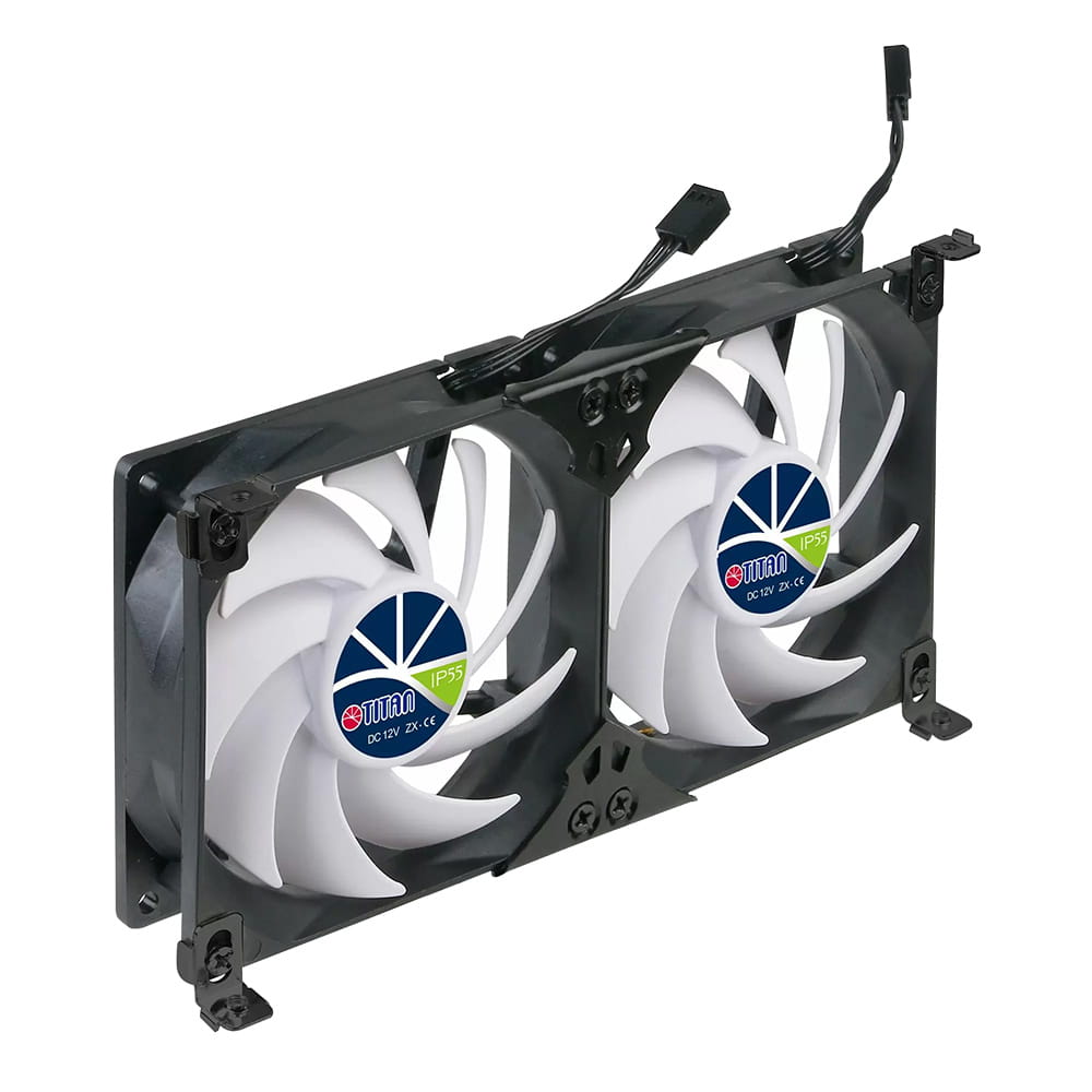 Ventilateur de frigo 12V 12 cm TITAN