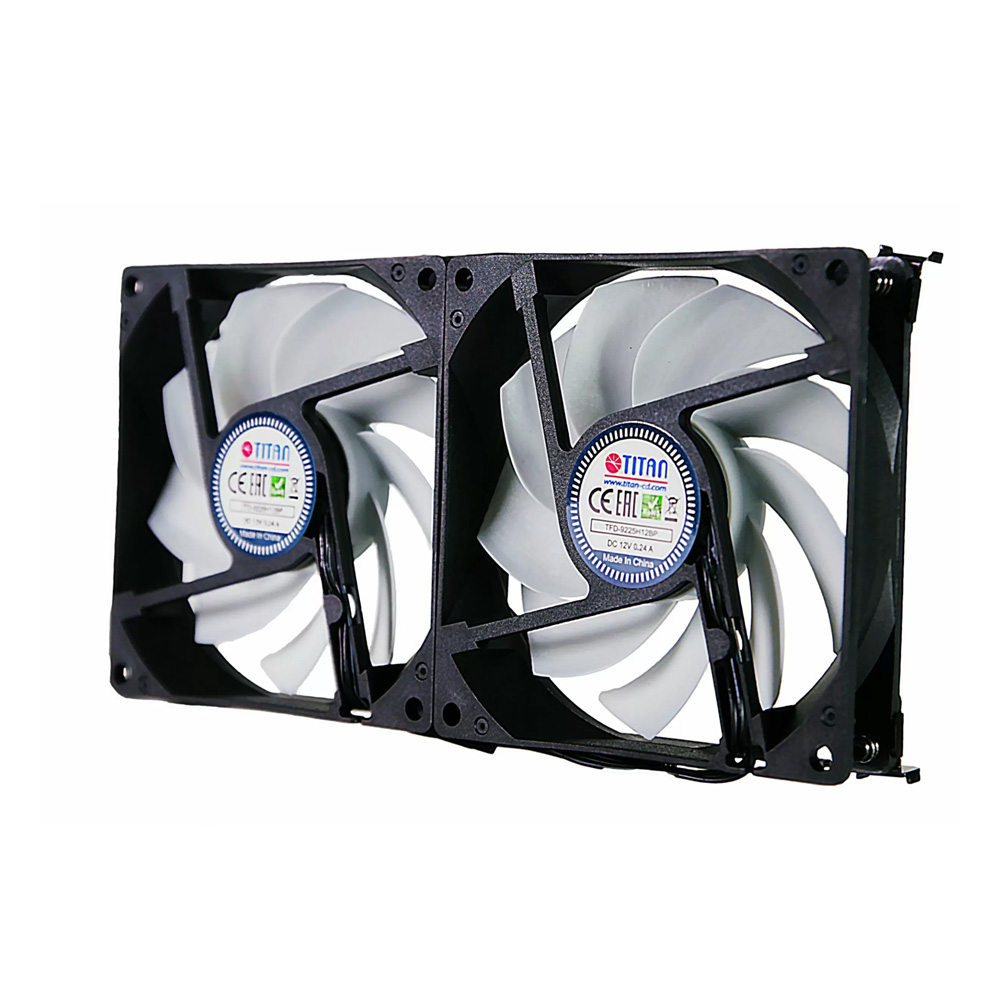 Ventilateur de frigo 12V TITAN 12 cm 