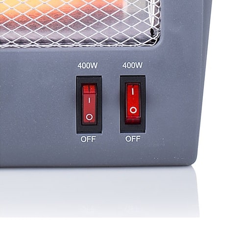 Chauffage Quartz 400-800W  220V Tristar