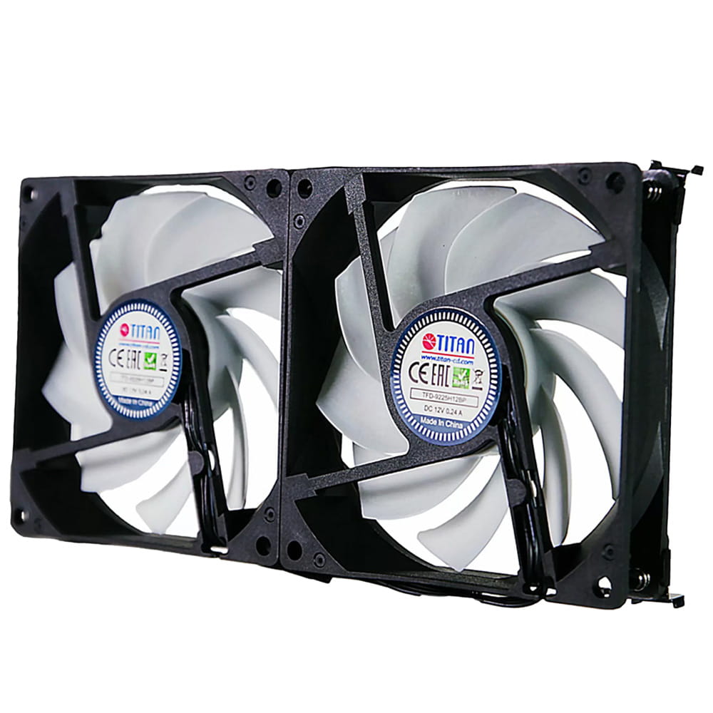 Ventilateur de frigo 12V 14 cm TITAN