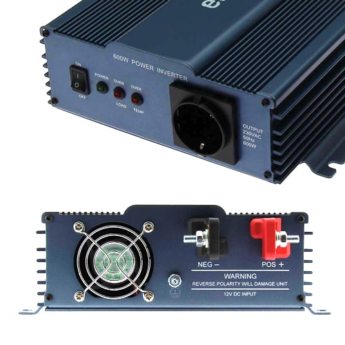 Convertisseur 12V-230V Pur Sinus 600W Elektron