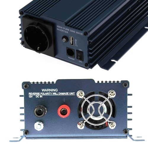 Convertisseur 12V-230V Pur Sinus 300W EleKtron