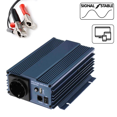 Convertisseur 12V-230V Pur Sinus 300W EleKtron