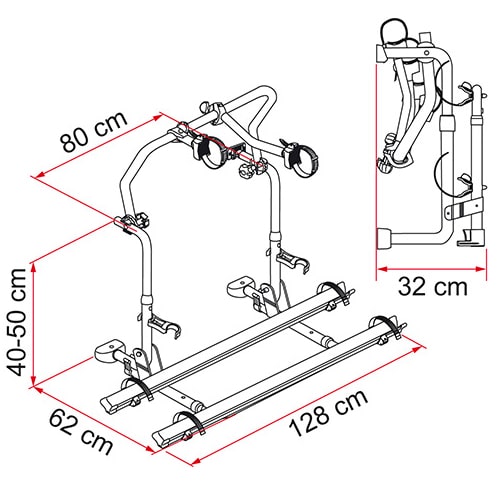Porte-vlos FIAMMA L80