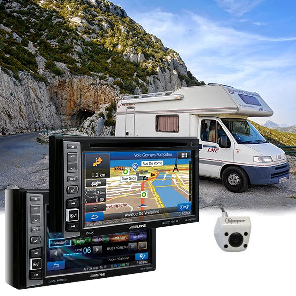 Station multimédia Alpine INEW990 HDMI + camera de recul pour Ducato