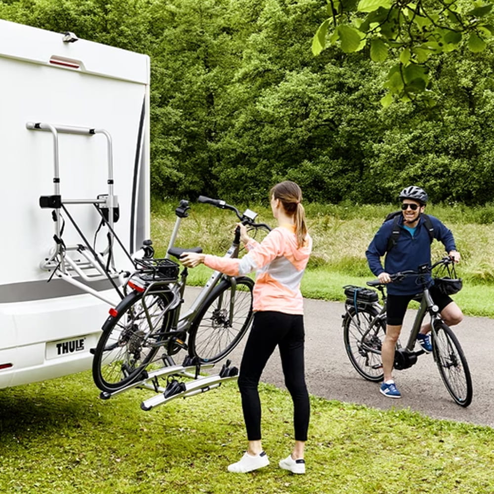 Porte-v�los t�lescopique Lift V16 Motoris� THULE