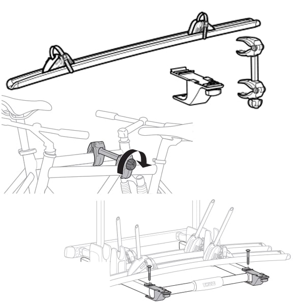 Kit 4me vlo Thule Elite G2 et Excellent