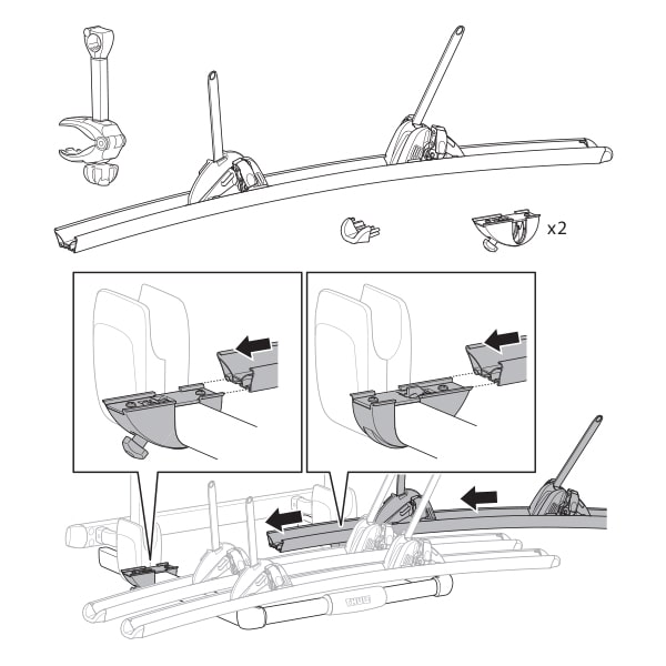 Kit 3me vlo Thule Excellent