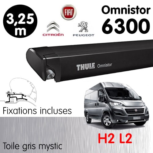 avis sur Pack Store Thule 6300 Anthracite + fixations Ducato H2 aprs 2007