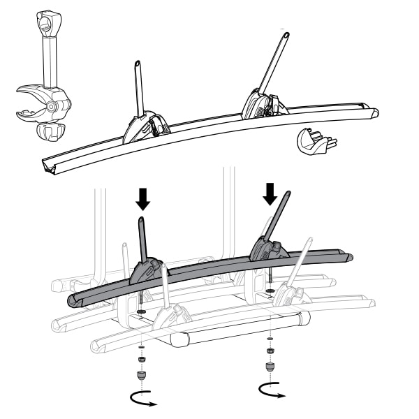 Kit 3me vlo Thule Lift V16