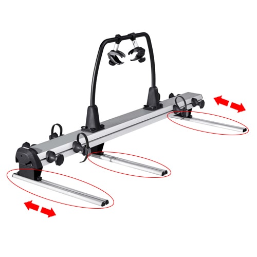 Kit Rails de montage 140 cm pour THULE VELOSLIDE