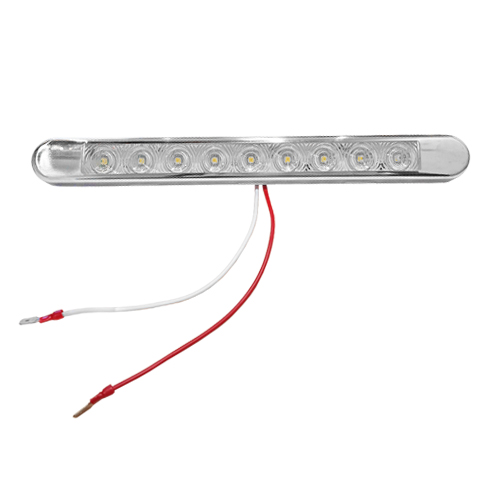 Feu Arrière Recul 9 LED 12V 26 cm Camping-car Camions