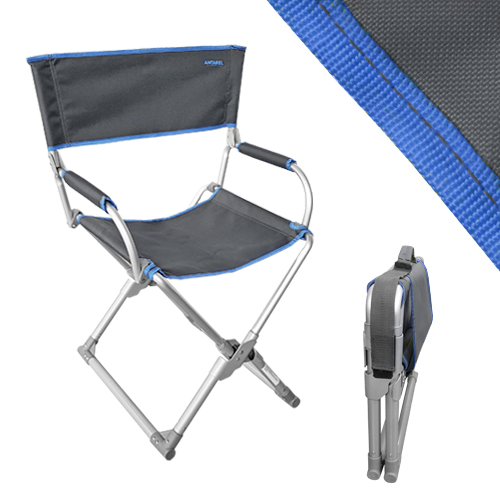 Fauteuil directeur Ultra Compact Gris-Bleu
