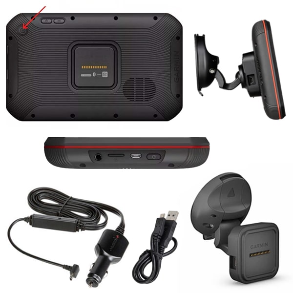 GPS Garmin 785 MT-D + caméra -