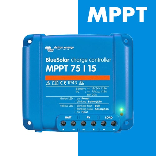 Régulateur de charge MPPT 15A Victron Panneau solaire Camping-car