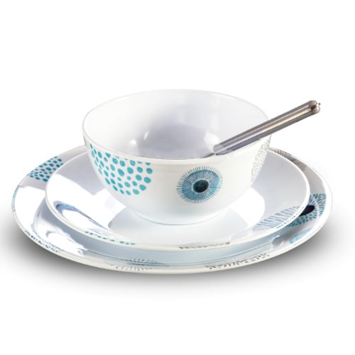 Lot de vaisselle Mlamine DEEP SEA