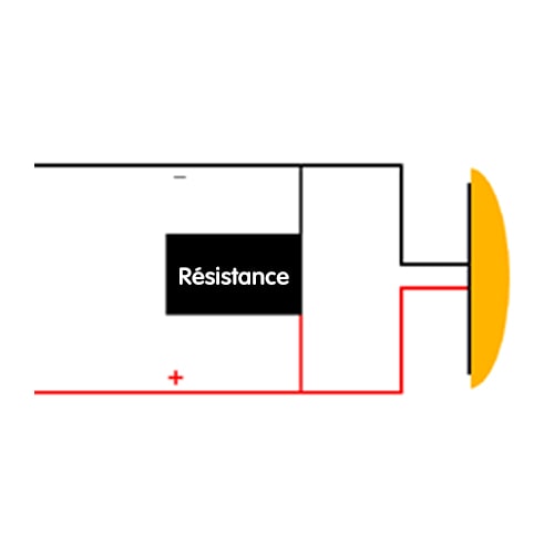 Rsistance pour Feu AR Clignotant LED 95mm