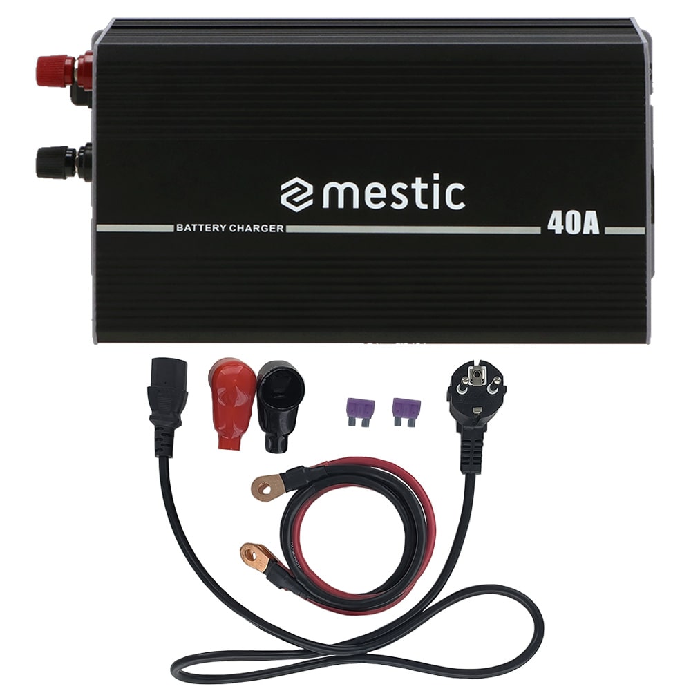 Chargeur de batterie 230V-12V 40A MBC-1040 MESTIC 
