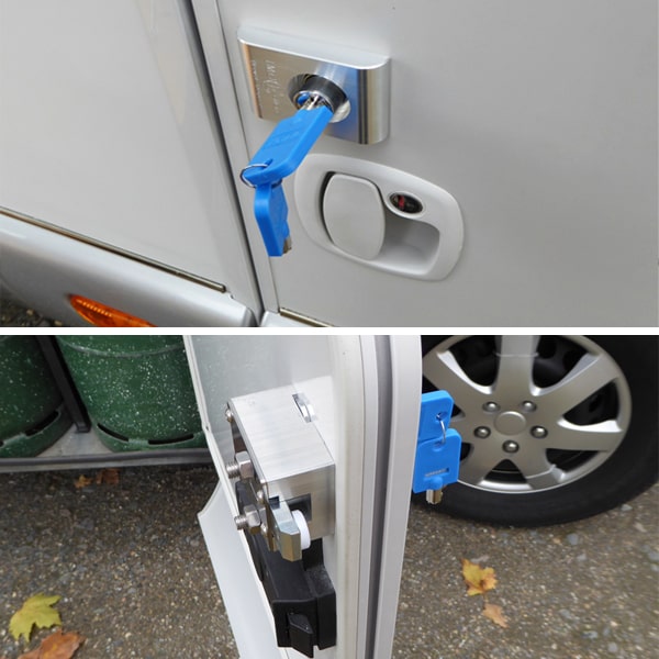 IMC-Créations Serrure universelle de porte de camping-car 1 pièce