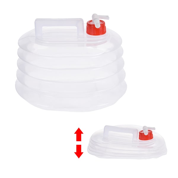 Bidon D’eau Camping 4L Avec Robinet – PETG Alimentaire, étanche, Poignée, Pour Pique-nique, Randonnée, Van, Caravane