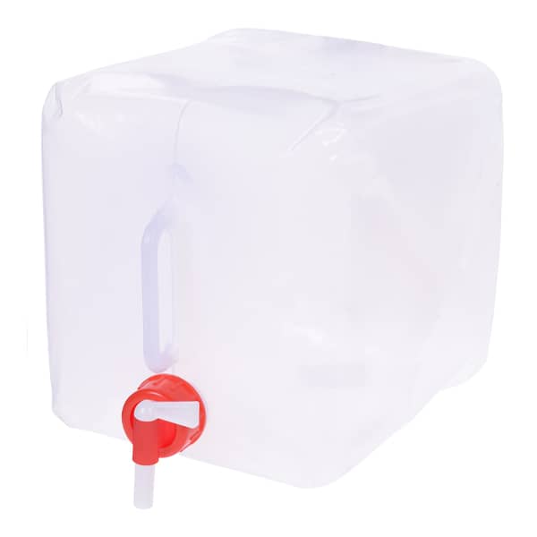 Jerrican alimentaire 20L pour eau propre avec robinet camping-car