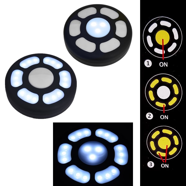 Lampe LED suspendue 12cm avec aimant