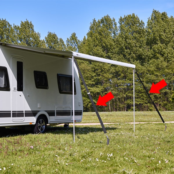 Store FIAMMA CaravanStore de 1m90 à 4m40 spécial Caravane