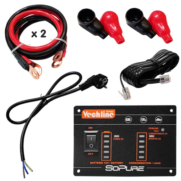 Convertisseur 12v-220v 3000w pour batterie voiture – Cheapshop