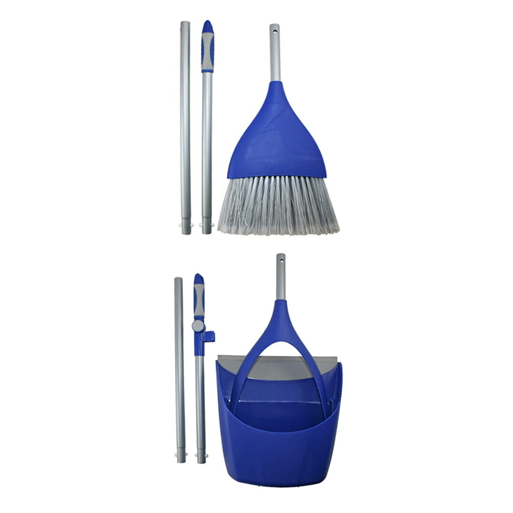 Balai pliant avec pelle Quick-Clean